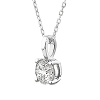 0.50 Carat TW Diamond Solitaire Pendant in 18kt Gold