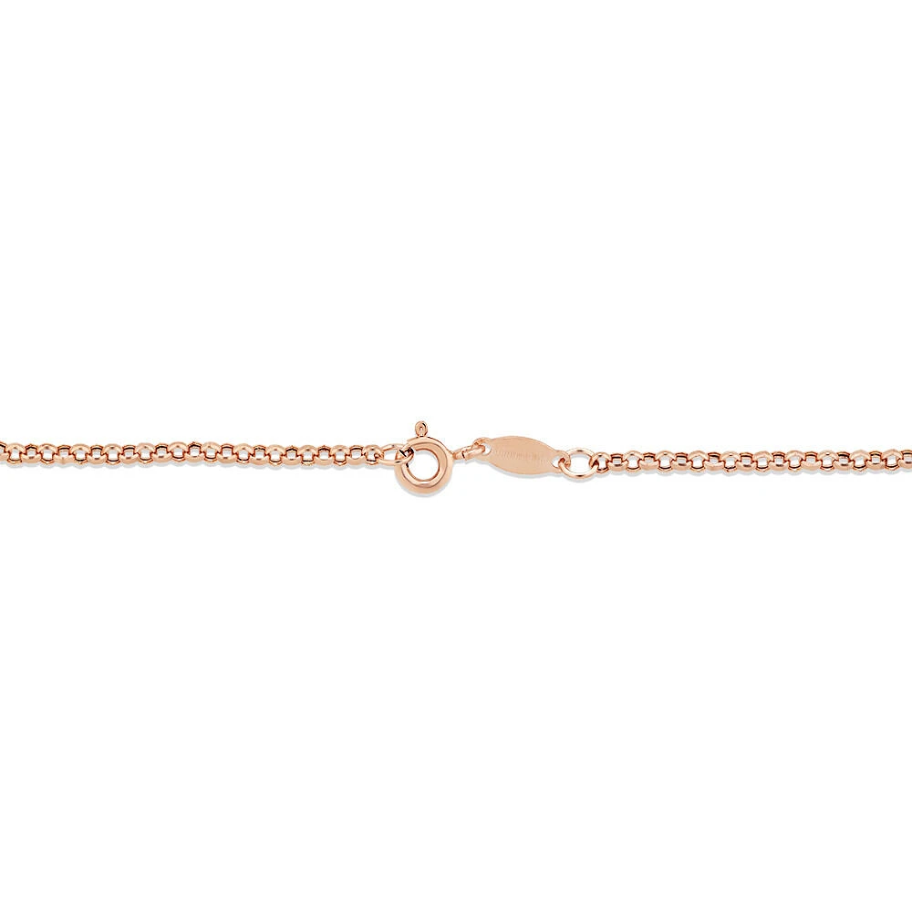 19cm (7.5") 2mm-2.5mm Width Belcher Bracelet in 10kt Rose Gold