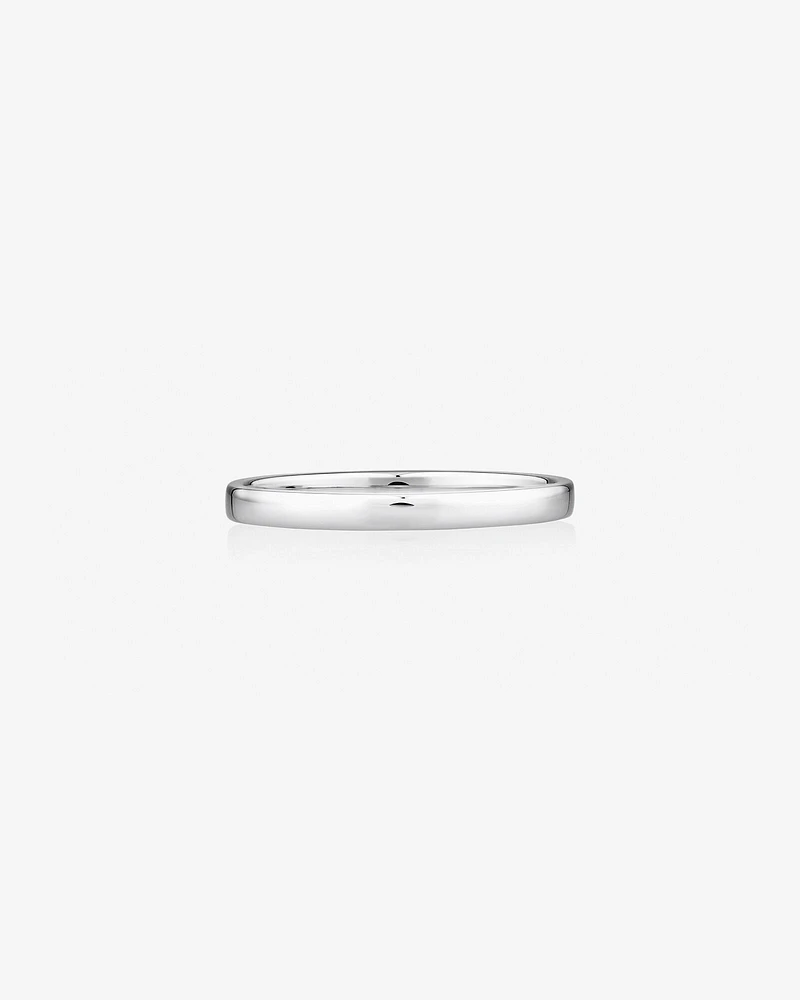 2mm Lite Half Round Wedding Band in 10kt Gold