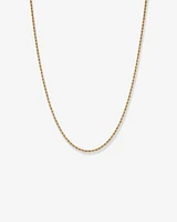 50cm (20") Rope Chain in 10kt Yellow Gold