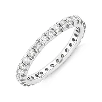 Eternity Band with Carat TW Diamonds in Platinum