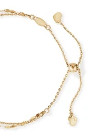 25cm Multistrand Bolo Bracelet in 10kt Yellow Gold