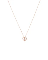 Mini Infinitas Pendant with Diamonds in 10kt Rose Gold