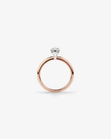 1.25 Carat TW Marquise Laboratory-Grown Diamond Solitaire Engagement Ring in 14kt White Gold
