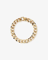 23cm (9.5") 12.5mm-13mm Width Curb Bracelet in 10kt Yellow Gold