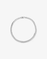 11.3mm Curb Chain in Sterling Silver