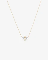 Bee pendant with 0.16 Carat TW Diamonds in 10kt Yellow Gold