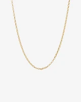 70cm (28") Oval Belcher Chain in 10kt Yellow Gold