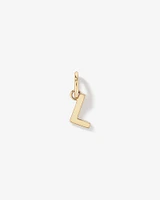 Letter Q Initial Pendant in 10kt Yellow Gold