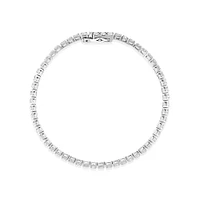 4.92 Carat TW Diamond Tennis Bracelet in 10kt White Gold