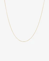 60cm (24") Solid Belcher Chain in 10kt Yellow Gold