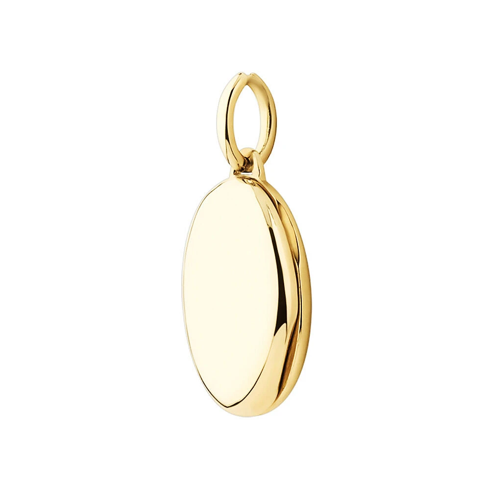 Oval Locket in 10kt Yellow Gold