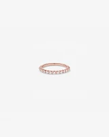 Wedding Ring with 0.34 Carat TW of Diamonds in 14kt Rose Gold