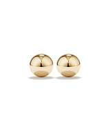 7mm Ball Stud Earrings in 10kt Yellow Gold