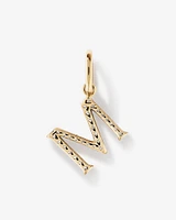 Diamond Letter Initial Pendant in 10kt Yellow Gold