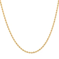 50cm (20") Rope Chain in 10kt Yellow Gold