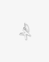 Letter Z Initial Pendant in Sterling Silver