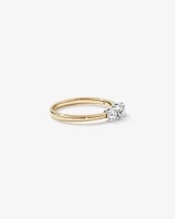 0.50 Carat TW 3 Stone Signature 101 Diamond Ring in 14kt White Gold