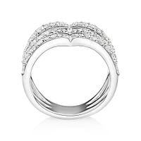 Deco Ring with 1.50 Carat TW of Diamonds in 10kt White Gold