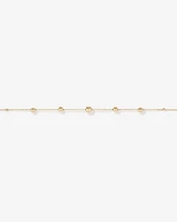 19cm (7.5") Bead Bracelet in 10kt Yellow Gold