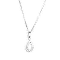 "Z" Initial Pendant in Sterling Silver