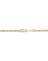 70cm (28") Oval Belcher Chain in 10kt Yellow Gold