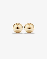 7mm Ball Stud Earrings in 10kt Yellow Gold