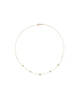 45cm (18") Bead Cable Chain in 10kt Yellow Gold