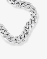 11.3mm Curb Bracelet in Sterling Silver