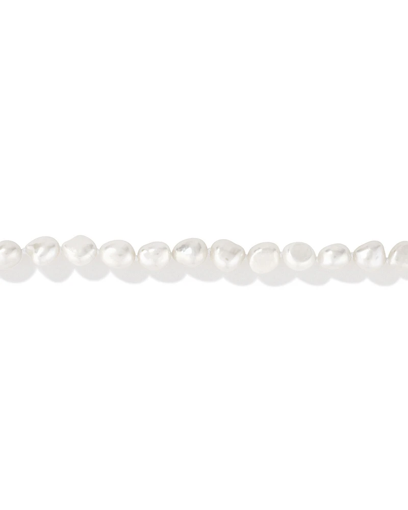 Baroque Pearl Bracelet in 10kt Yellow Gold