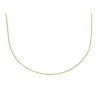 45cm (18") Curb Chain in 10kt Yellow Gold