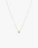 Diamond-Cut Rondell Pendant in 10kt Yellow Gold