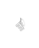 Letter Z Initial Pendant in Sterling Silver
