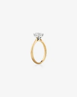 Evermore Certified Solitaire Ring With 1 Carat TW Diamond In 14kt White Gold