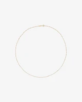 50cm (20") 0.66mm Width Box Chain in 10kt Yellow Gold