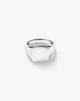 Men's Signet Ring Sterling Silver