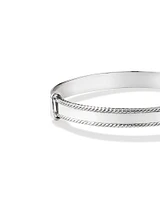 42mm Expandable Baby Bangle in Sterling Silver