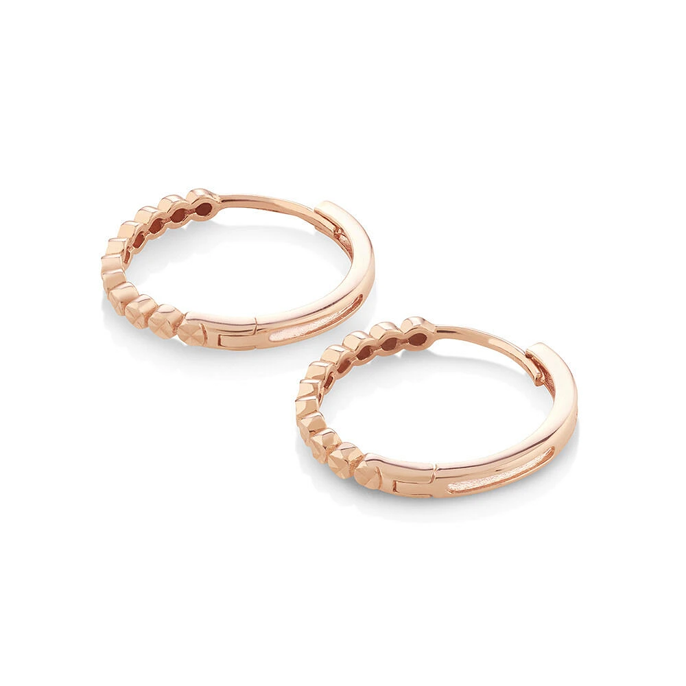 Huggie Earrings in 10kt Yellow Gold