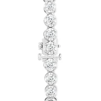 8.00 Carat TW Diamond Tennis Bracelet in 14kt White Gold