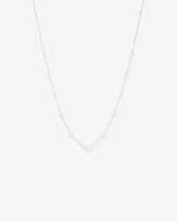 Cultured Freshwater Pearl Necklace in 10kt Yellow Gold