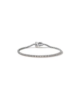 Bracelet de Tennis de 0,82 Carat TW en Diamant en Or Blanc 10kt