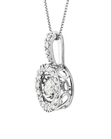 Everlight Pendant with 1 Carat TW of Diamonds in 14kt Gold