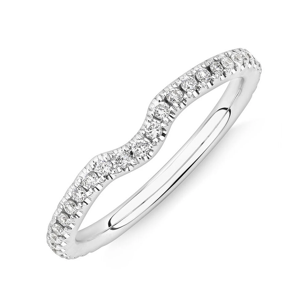 Sir Michael Hill Designer Wedding Band with 0.21 TW of Diamonds