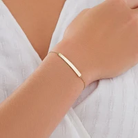 23cm Bar Bolo Bracelet in 10kt Yellow Gold