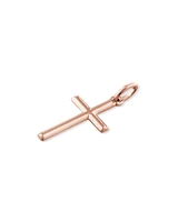 Cross Pendant in 10kt Rose Gold