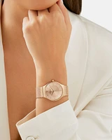 Ladies Watch in Rose Tone Stainless Steel