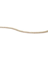 0.90 Carat TW Laboratory-Grown Diamond Tennis Bracelet in 10kt Yellow Gold