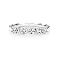 Wedding Ring with 0.46 Carat TW Diamonds in 14kt White Gold