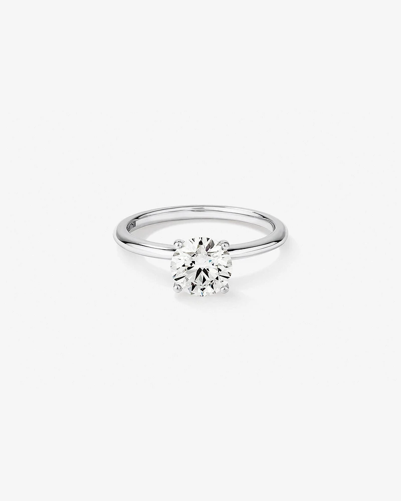 Carat Laboratory-Grown Diamond Ring in 14kt White Gold