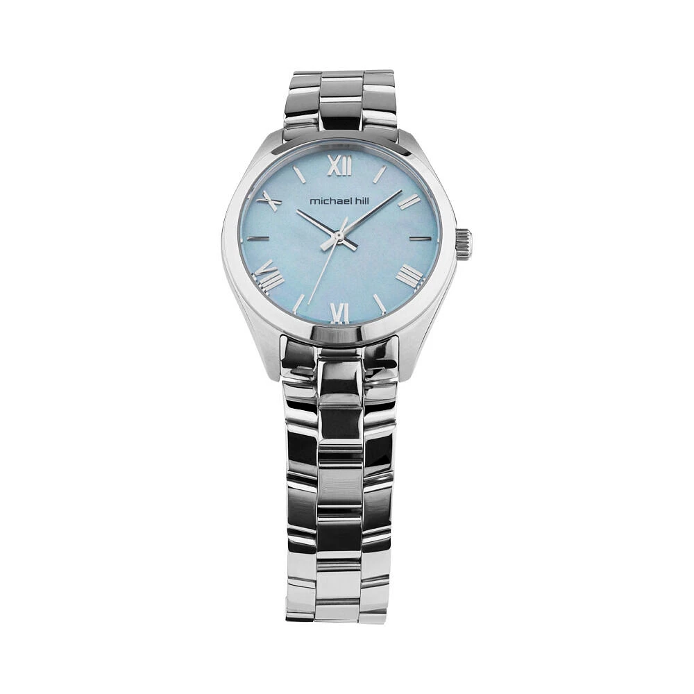 Montre en acier inoxydable doré pour femme